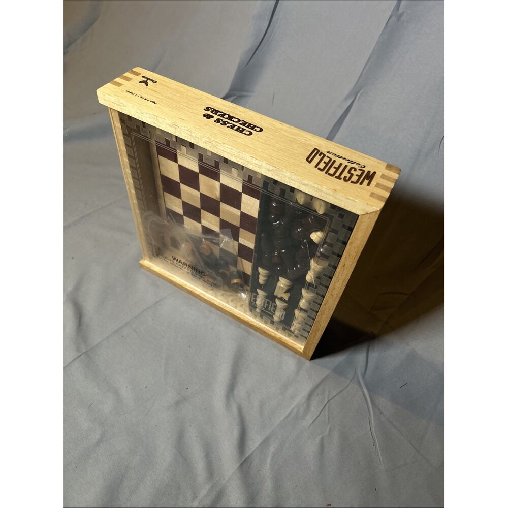 Westfield Collection Chess & Checker Set - Picture 9 of 9